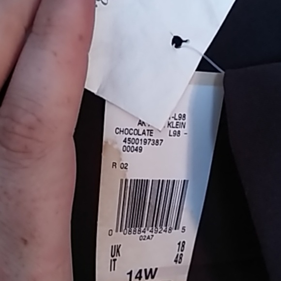 Anne Klein brown blazer 14W - Picture 4 of 7